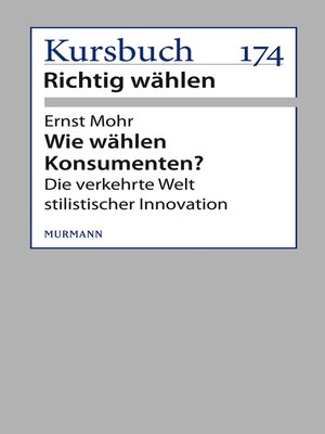 cover image of Wie wählen Konsumenten?
